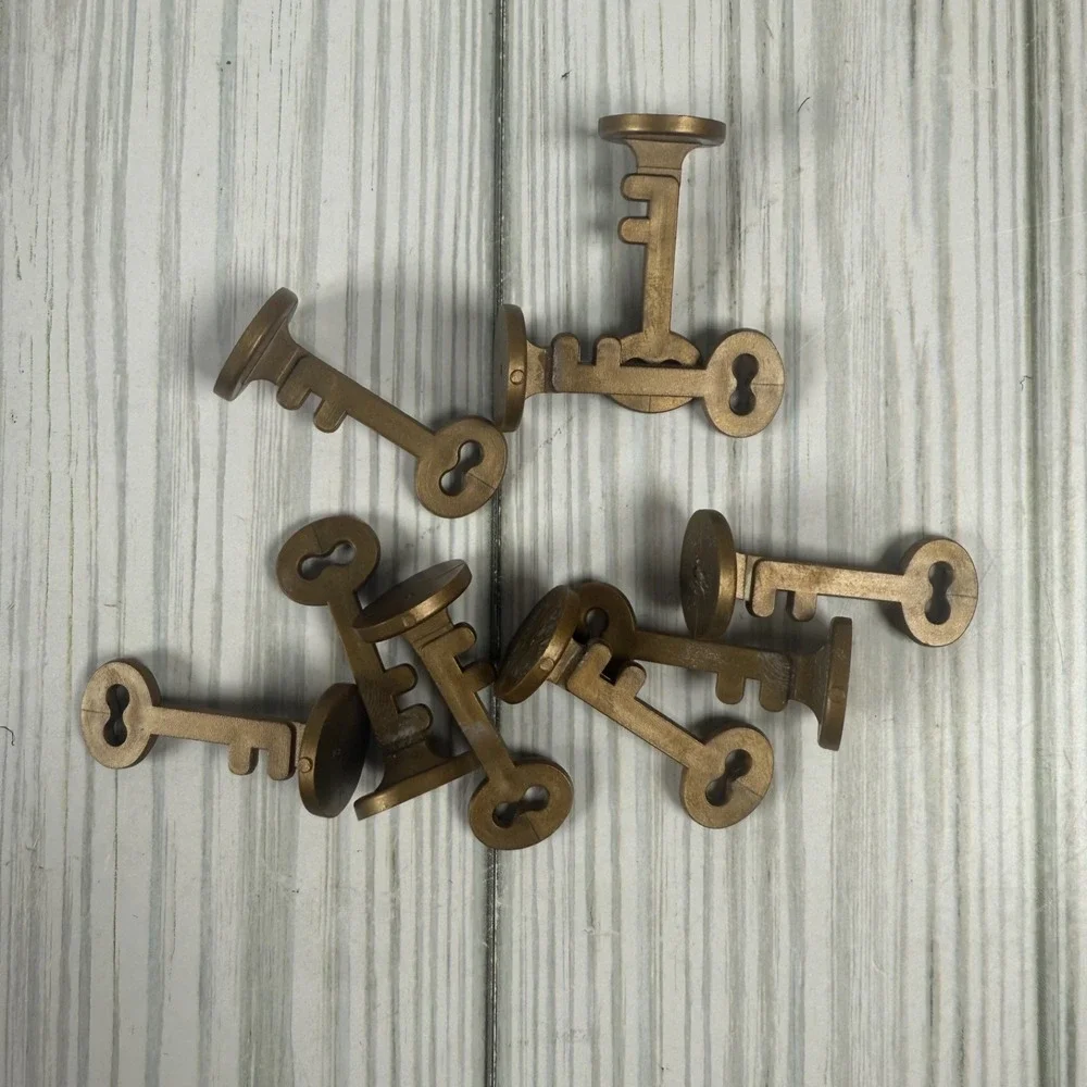 KEYS 9-‎ VTG DETROIT in a Box Game Replacement Parts Monopoly Style